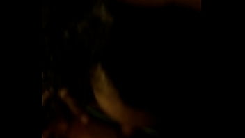 Curly girl sucking in hidden camera