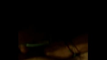 Curly girl sucking in hidden camera