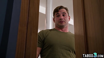 Dude fucking his petite blonde roommates tight pussy roughly