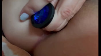 Close up anal adventure spread out on my back legs wide i offer an intimate view of both my eager holes ️