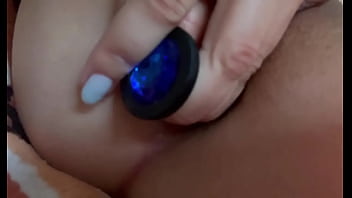 Close up anal adventure spread out on my back legs wide i offer an intimate view of both my eager holes ️