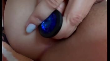 Close up anal adventure spread out on my back legs wide i offer an intimate view of both my eager holes ️