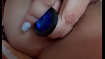 Close up anal adventure spread out on my back legs wide i offer an intimate view of both my eager holes ️