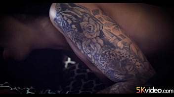 Tattooed succubus girl hardcore fucking