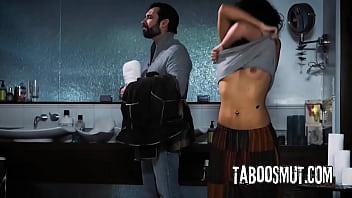 Homeless babe fucks with married man