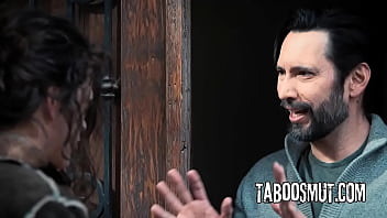 Homeless babe fucks with married man