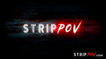 Girl next door performs her first lapdance