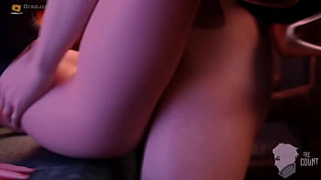 Filling her holes in a hardcore fuck