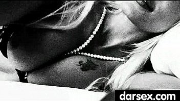 Babe’s expert tongue goes up and down on a cock 5