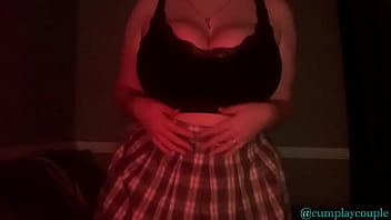 Strip teasing little whore cumplaycouple