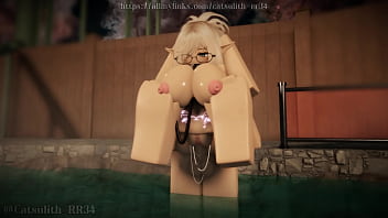 Cute elf getting pounded in the sauna short