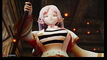 Huge boobs firm boobs 3d