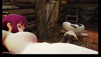 Huge boobs firm boobs 3d