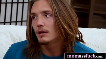 Stepmom shocked by stepson’s size takes it all anally