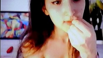 Hermosa chica en web cam