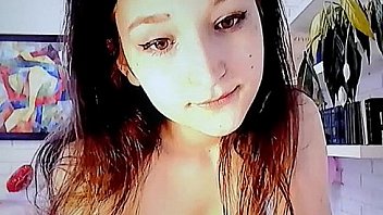 Hermosa chica en web cam