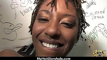 Gloryhole ebony girl booty shake and suck 12