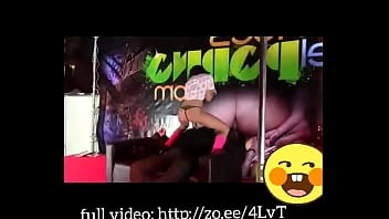 Girl gets banged in a threesome on party stage playing chainsmokers & coldplay