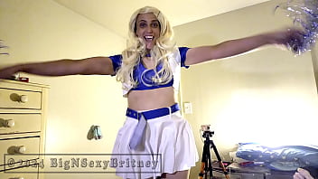 Big n sexy britney cheerleader blowjob and anal 5 minute preview
