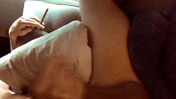 He loves when i suck him off while fingering his ass