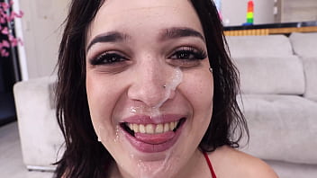 The beautiful sofia grace returns with an impressive dap anal deep balls pissing