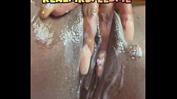 Creaming all on my fingers