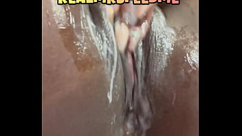 Creaming all on my fingers