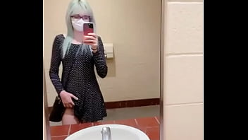 Teen got fingered by a stranger in a public restroom