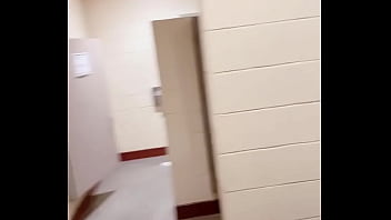 Teen got fingered by a stranger in a public restroom