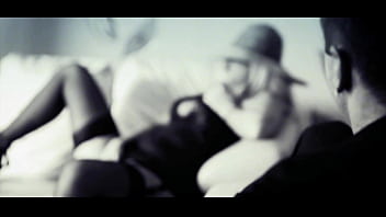 Elegant blonde milf with sexy lingerie like the sensual sex and cum in mouth