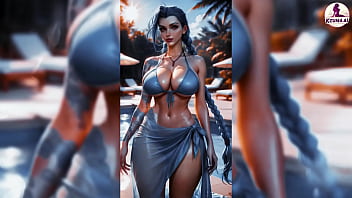 Ia gerou putinha jinx safada mostrando a xoxota pro melhor