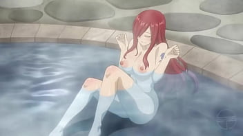 Vipernationtv oav #14 erza scarlets takes a hot bath