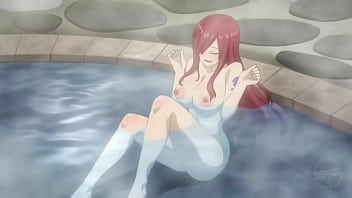 Vipernationtv oav #14 erza scarlets takes a hot bath