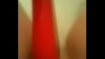 Danielle playing with her fat cooch