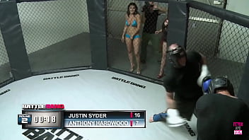 Upon achieving victory in the ring justin may choose to engage in sexual intercourse with the brunette charlie as a kind of recompense Upon achieving victory in the ring justin may choose to engage in sexual intercourse with the brunette charlie as a kind of recompense