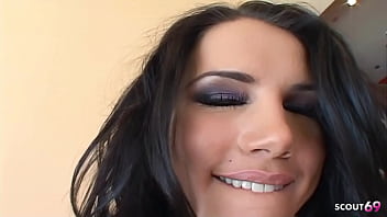 Small tits teen and best friend with big natural saggy tits at hard ffm threesome fuck by whitezilla monster cock