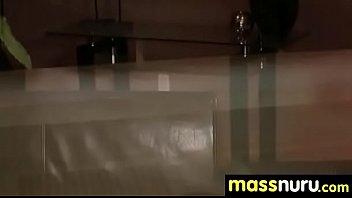 Slippery nuru massage for lucky dude 28