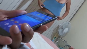 On the beach i jerk off several times spying on stepmom's big hairy pussy