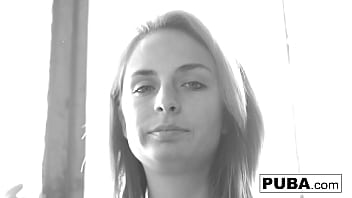 Busty milf fucks herself