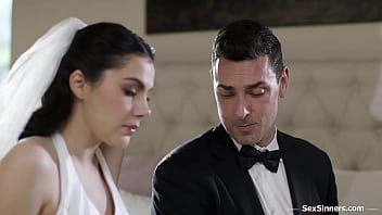 Busty Bride Valentina Nappi Thought Wearing A Butt Plug During The Wedding Would Make Her Husband Happy But Her Acts Anal Abouthis Friend Does Not thumbnail