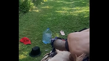 Off road and into the bush for this wildfuck session