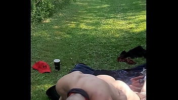 Off road and into the bush for this wildfuck session