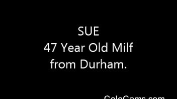 Sue 47 year old milf from durham bates on cam