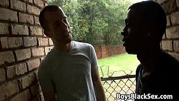 Blacks On Boys Gay Bareback Interracial Fuck Scene 02 thumbnail