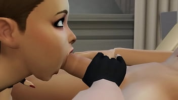 The sims 4 sharing a naughty girl