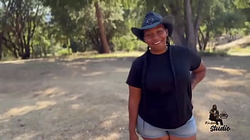 Lonely thick neighbor take a massive penis