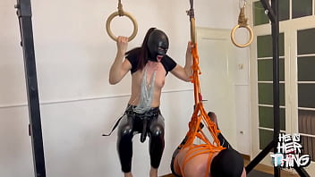Shibari mouth & ass domination Shibari mouth & ass domination
