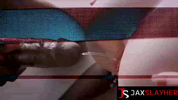 Curly hair darcy dark receives an amazing interracial ride