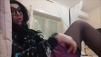 Chantal channel tease you with stockings and