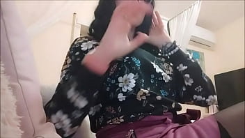 Chantal channel tease you with stockings and